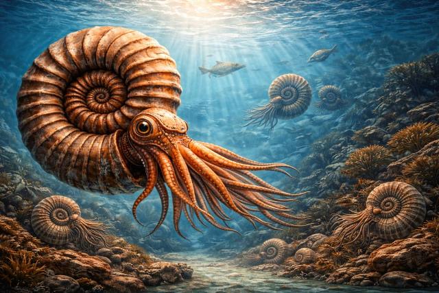 A creature that existed before the dinosaurs, lived with them—and then disappeared altogether