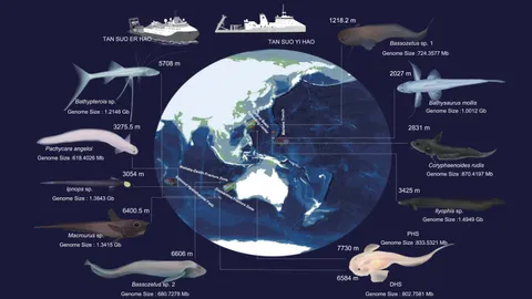 Deep-sea Fish में Genetic Mutation और Mariana Trench में Human Pollution