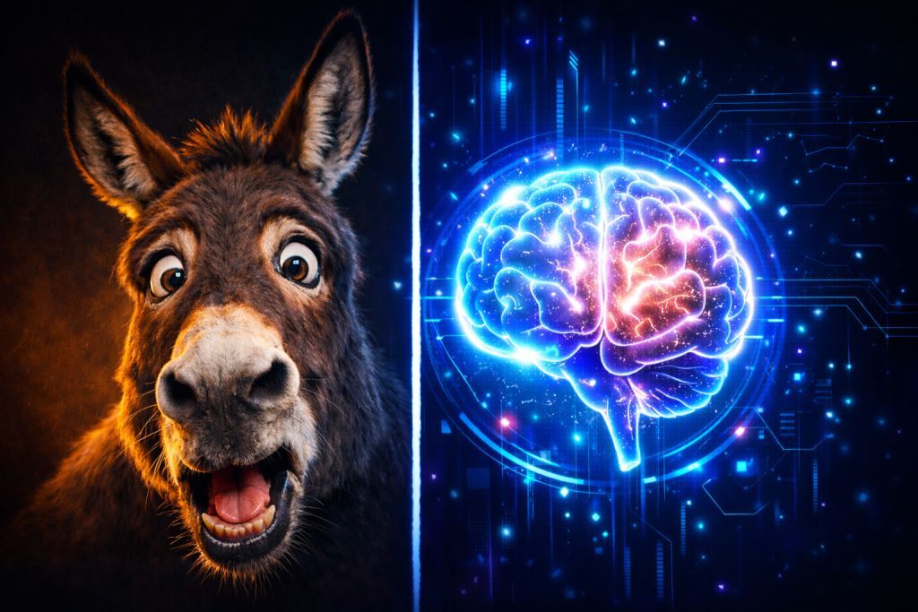 हम किसी को बेवकूफ कहने के लिए “गधा” बोल देते हैं, लेकिन क्या गधा सच में बेवकूफ है? 😳 असलियत इससे बिल्कुल उलट है